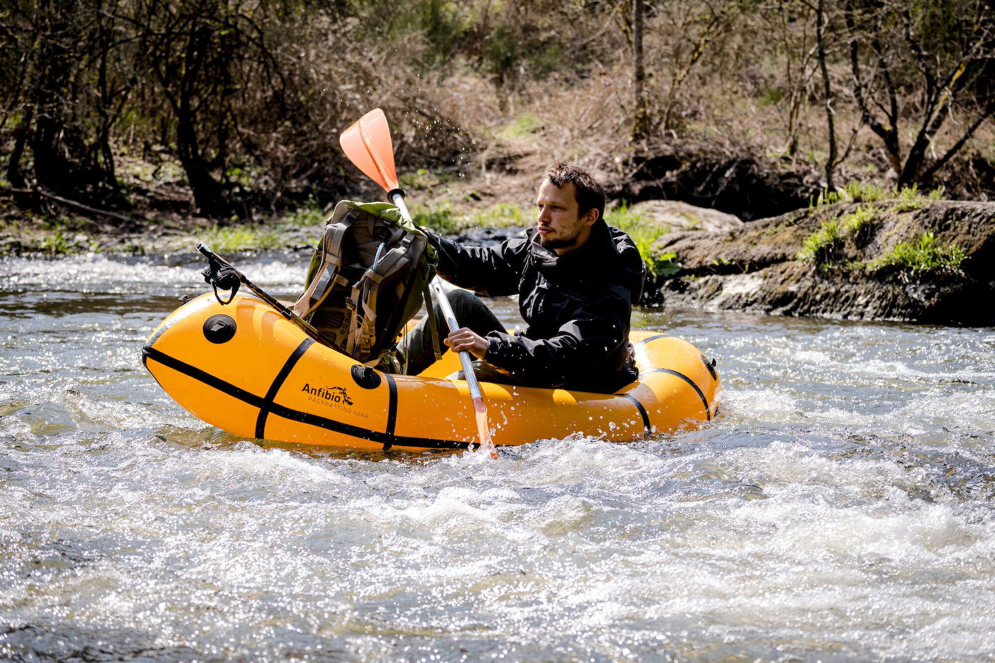 Location de packraft sur l'Ourthe